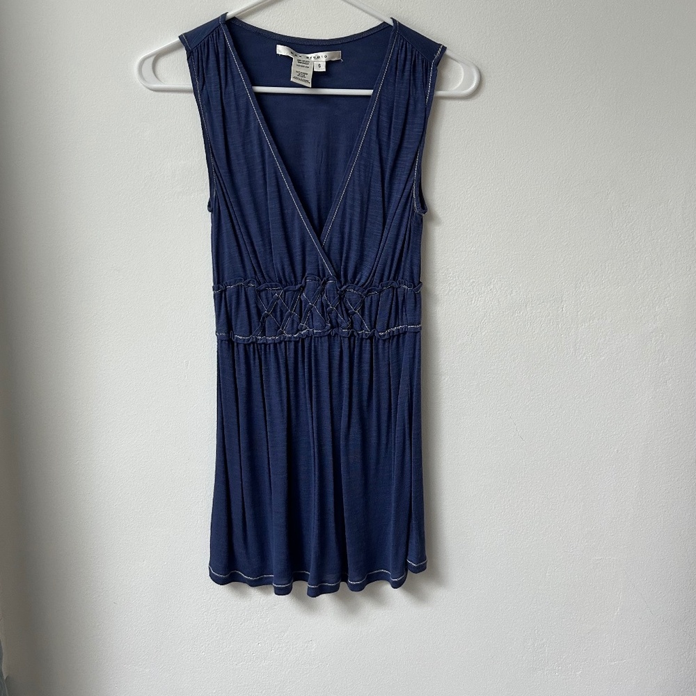 Empire waist tunic top